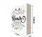 Spring Wooden Box Sign – Rustic White Floral Bloom “Bloom in Grace” Desk & Tabletop Decor for Home, Living Room, Shelf & Seasonal Decoration